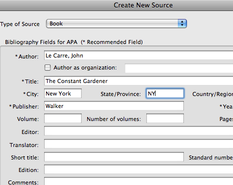 use bibliography in word for mac 2011