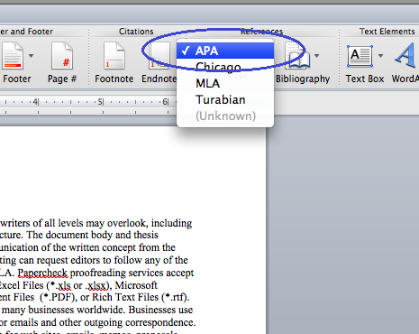 drop down box wont work in word for mac 2011