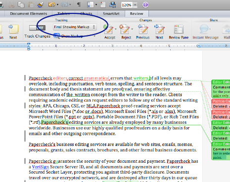 word 2011 for mac is not clear