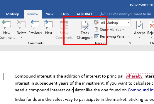 Microsoft word open deals in edit mode